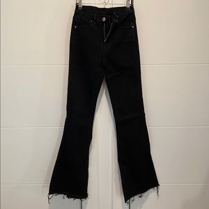 Urban outfitters BDG hi rise flare jeans black S24
